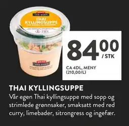Jacobs THAI KYLLINGSUPPE tilbud