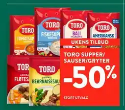 Jacobs TORO SUPPER/ SAUSER/GRYTER tilbud