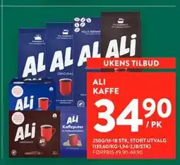 Jacobs ALI KAFFE tilbud