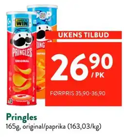 Jacobs Pringles tilbud