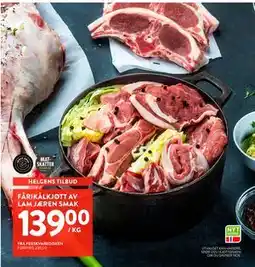 Jacobs FÅRIKÅLKJØTT AV LAM JÆREN SMAK tilbud