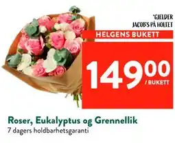 Jacobs Roser, Eukalyptus og Grennellik tilbud