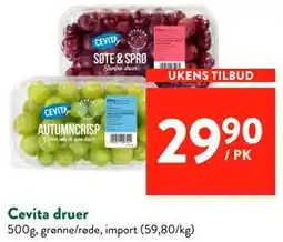 Jacobs Cevita druer tilbud