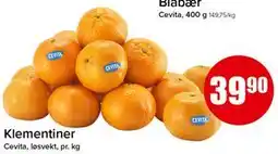 Spar Klementiner tilbud
