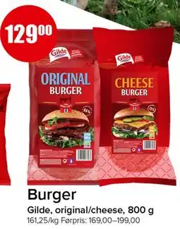 Spar Burger tilbud