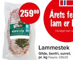 Spar Lammestek tilbud