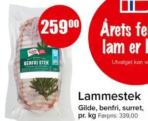 Spar Lammestek tilbud