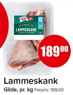 Spar Lammeskank tilbud