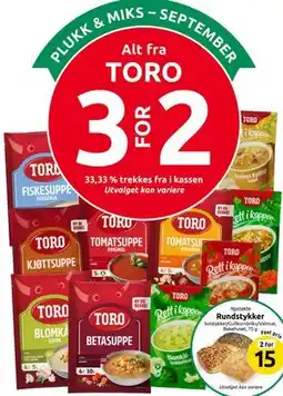 Joker TORO tilbud