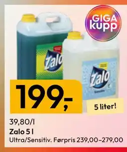 Gigaboks Zalo 5 l tilbud