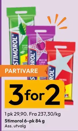 Gigaboks Stimorol 6-pk tilbud