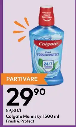 Gigaboks Colgate Munnskyll 500 ml tilbud
