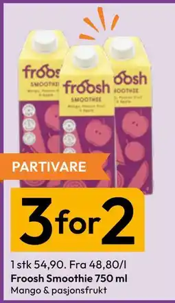 Gigaboks Froosh Smoothie tilbud