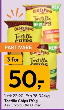 Gigaboks Tortilla Chips tilbud