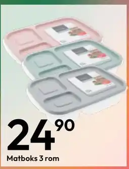 Gigaboks Matboks 3 rom tilbud
