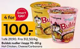 Gigaboks Buldak nudler i kopp tilbud