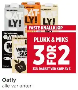 Meny Oatly tilbud