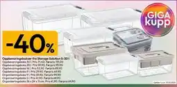 Gigaboks Oppbevaringsbokser fra Storage Solution 5-30 l tilbud