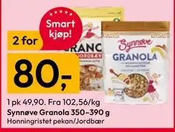 Gigaboks Synnøve Granola tilbud