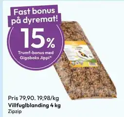 Gigaboks Villfuglblanding 4 kg tilbud