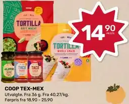Matkroken COOP TEX-MEX tilbud