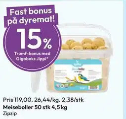 Gigaboks Meiseboller 50 stk 4,5 kg tilbud