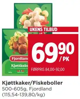 Meny Kjøttkaker/Fiskeboller tilbud