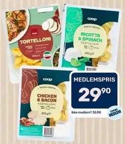 Matkroken Coop Tortelloni tilbud