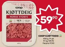 Matkroken COOP KJØTTDEIG tilbud