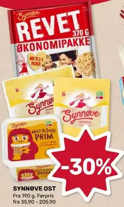 Matkroken SYNNØVE OST tilbud