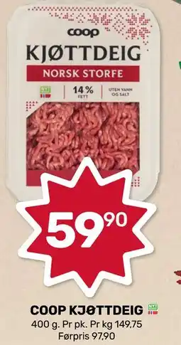 Matkroken COOP KJØTTDEIG tilbud