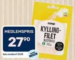 Matkroken Coop Kyllingfilet Naturell tilbud