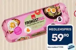 Matkroken Coop Frokostegg tilbud