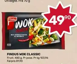 Coop Marked FINDUS WOK CLASSIC tilbud