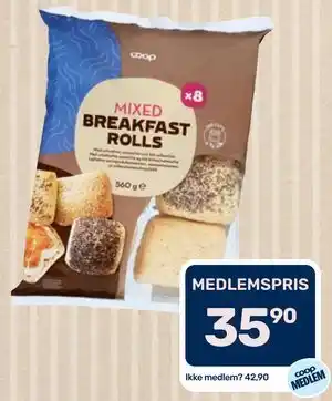 Coop Marked MIXED BREAKFAST ROLLS tilbud