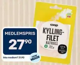 Coop Marked KYLLING-FILET tilbud