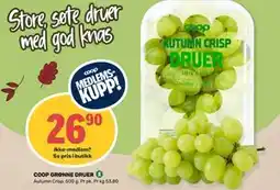 Coop Marked COOP GRØNNE DRUER, Medlemspris tilbud