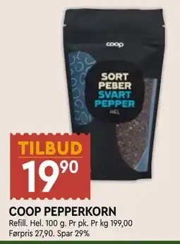 Coop Mega COOP PEPPERKORN tilbud