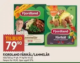 Coop Mega FJORDLAND FÅRIKÅL/LAMMELÅR tilbud