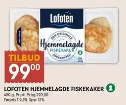 Coop Mega LOFOTEN HJEMMELAGDE FISKEKAKER tilbud