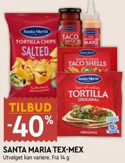 Coop Mega SANTA MARIA TEX-MEX tilbud
