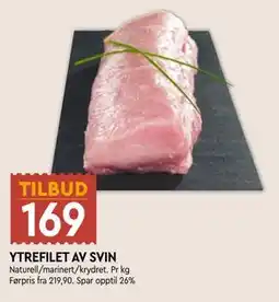 Coop Mega YTREFILET AV SVIN tilbud