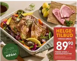 Coop Mega FERSKE SVINE-/ NAKKEKOTELETTER tilbud