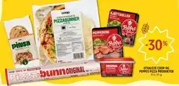 Coop Prix UTVALGTE COOP OG PEPPES PIZZA PRODUKTER tilbud