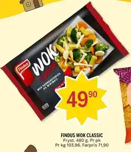 Coop Prix FINDUS WOK CLASSIC tilbud