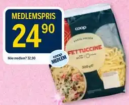 Coop Prix Coop pasta fresca fettuccine tilbud