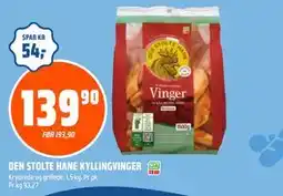 Coop Obs DEN STOLTE HANE KYLLINGVINGER tilbud