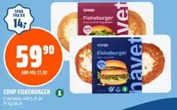 Coop Obs COOP FISKEBURGER tilbud