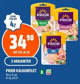 Coop Obs PRIOR KALKUNFILET tilbud