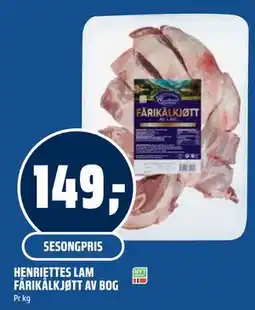 Coop Obs HENRIETTES LAM FÅRIKÅLKJØTT AV BOG tilbud